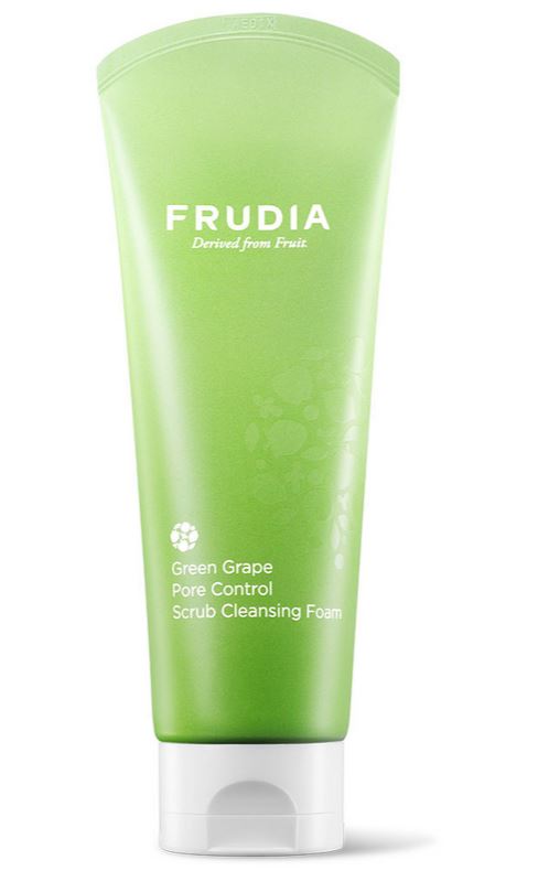 FRUDIA Green Grape Pore Control Scrub Cleansing Foam 145ml